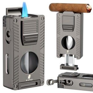 Multi-Function Cigar Lighter Gift Set for Men