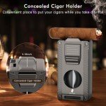 Multi-Function Cigar Lighter Gift Set for Men
