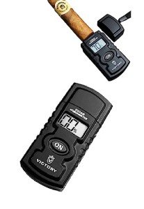 Portable Electric Cigar Humidifier and Humidity Meter