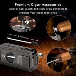 Multi-Function Cigar Lighter Gift Set for Men