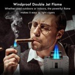 Multi-Function Cigar Lighter Gift Set for Men
