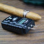 Portable Electric Cigar Humidifier and Humidity Meter
