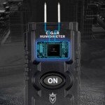 Portable Electric Cigar Humidifier and Humidity Meter