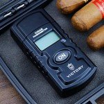 Portable Electric Cigar Humidifier and Humidity Meter