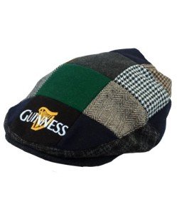Guinness Embroidered Flat Cap for Men