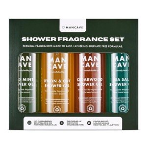 Mancave Premium Men's Shower Gel Gift Set