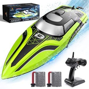 Remote Control Racing Boat with LED Lights