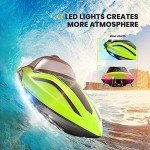 Remote Control Racing Boat with LED Lights