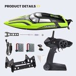 Remote Control Racing Boat with LED Lights