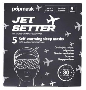Self-Heating Jasmine Eye Masks for Relaxation