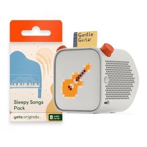 Yoto Player (3rd Gen.) + Sleepy Songs Bundle – Kids Bluetooth Audio Speaker, All-in-1 Screen-Free Device Plays Stories Music Podcasts Radio White Noise Thermometer Nightlight Ok-to-Wake Alarm Clock