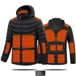 Men's Lightweight Heated Jacket for Winter Adventures