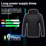Men's Lightweight Heated Jacket for Winter Adventures