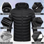 Men's Lightweight Heated Jacket for Winter Adventures