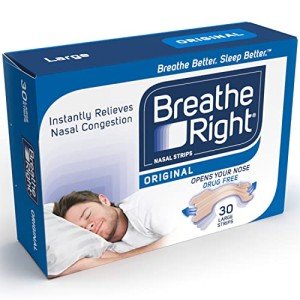 Breathe Right Original Nasal Strips 30 Count