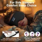 Bluetooth Sleep Mask with Headphones for Men