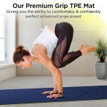 Travel-Friendly Non-Slip Yoga Mat for Men