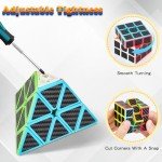 5 Pack Magic Puzzle Cube Set for All Ages
