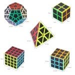 5 Pack Magic Puzzle Cube Set for All Ages