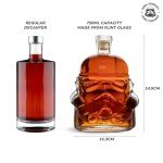 Stormtrooper Whiskey Decanter with Cork Seal