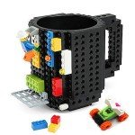 Funny Build-On Brick Coffee Mug for Men