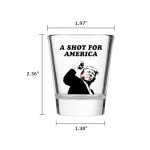 Funny Trump Shot Glass - Great Gag Gift!