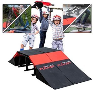 Multi-Use Skateboard and BMX Jump Ramp
