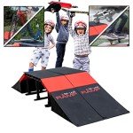 Multi-Use Skateboard and BMX Jump Ramp