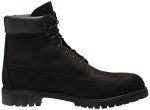 Timberland Men's 6" Waterproof Black Nubuck Boots