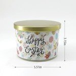 Easter 3-Wick Scented Candle: Perfect Gift for Men