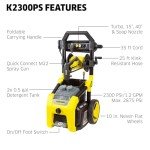 Powerful Kärcher K2300PS Pressure Washer for All Surfaces