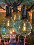 Connectable LED Outdoor String Lights for Men