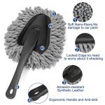 Car Interior Duster and Detail Brush Kit