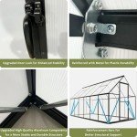 Heavy-Duty Outdoor Greenhouse with Ventilation System