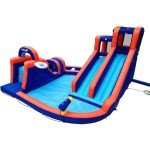 Ultimate Inflatable Water Slide and Obstacle Course