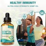 High Potency Hemp Oil Drops - 3 Pack