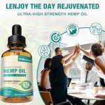 High Potency Hemp Oil Drops - 3 Pack