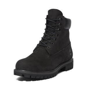 Timberland Men's 6" Waterproof Black Nubuck Boots