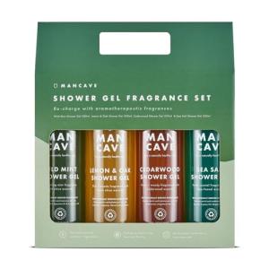 Mancave Premium Men's Shower Gel Gift Set