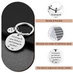 Heartfelt Keychain Gift for Dad from Daughter