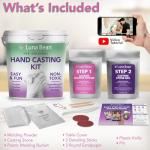 Luna Bean Hand Casting Kit for Couples