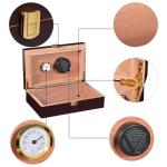 Volenx Travel Cigar Humidor with Humidifier