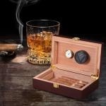Volenx Travel Cigar Humidor with Humidifier