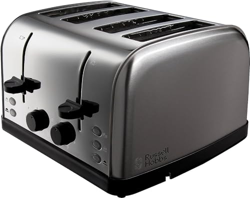 Russell Hobbs Stainless Steel 4-Slice Toaster