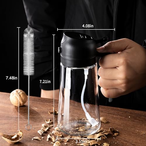 CXINYI 2-in-1 Olive Oil Dispenser & Sprayer