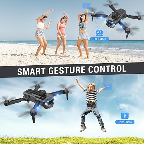 4K Beginner Drone with GPS and 2 Batteries