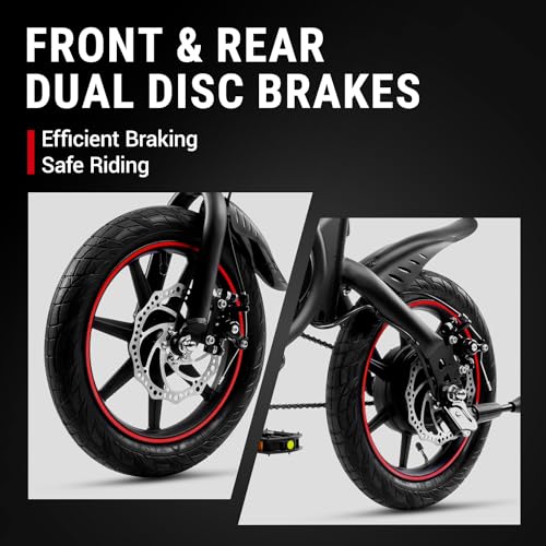 Folding Electric Bike for Men and Teens