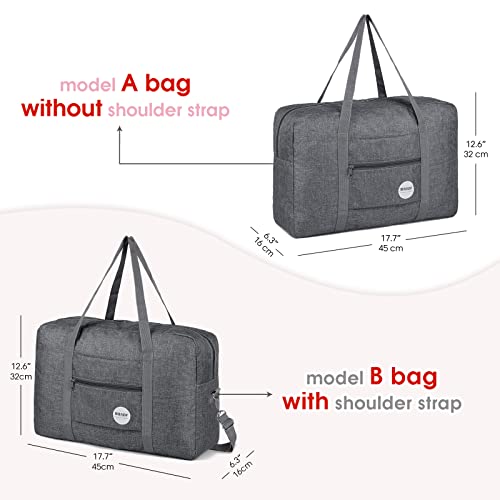 Denim Grey Cabin Bag for Weekend Travel