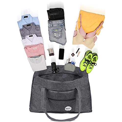 Denim Grey Cabin Bag for Weekend Travel