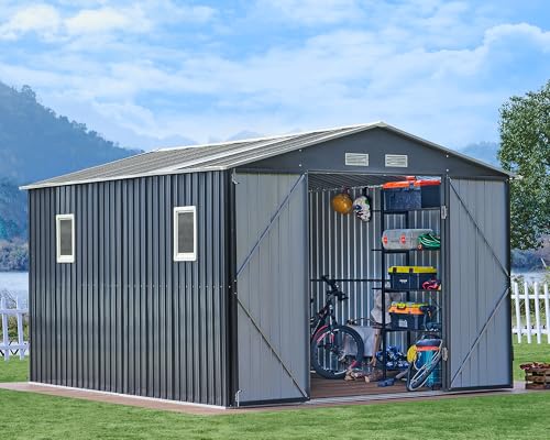 Outdoor Storage Shed for Backyard and Garden